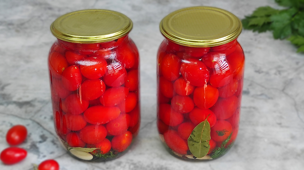 Маринованные Помидоры Черри: Простой Рецепт на Зиму