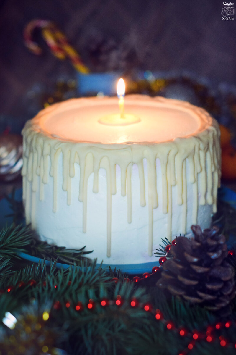 Торт "Рождественская свеча": идеальный десерт для праздника