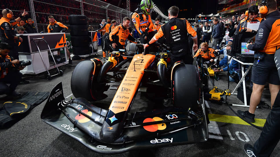 McLaren попадает в водоворот гонок