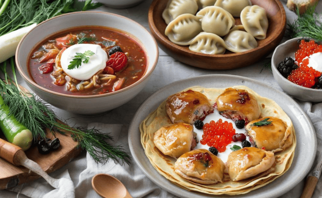 Уникальные блюда Колымы на фестивале русской кухни: щи и расстегай с омулем