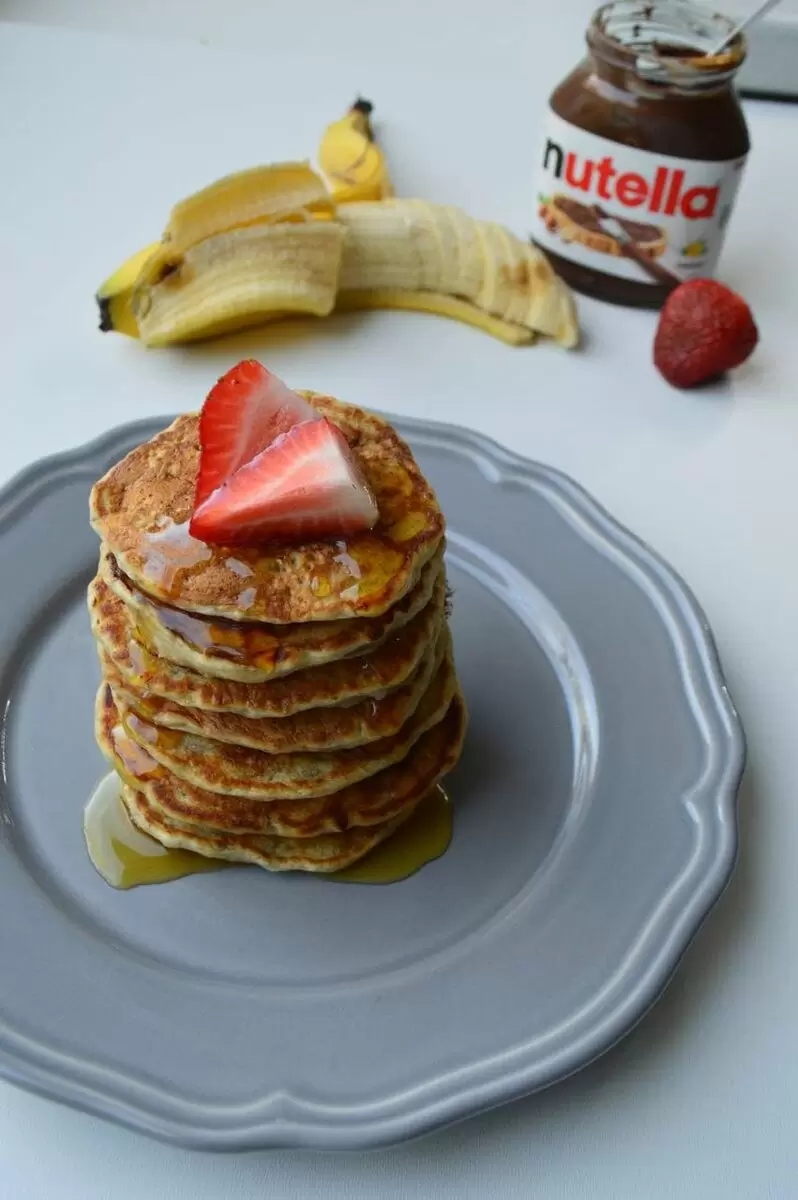 Необычные постные фруктовые оладьи для настоящих гурманов