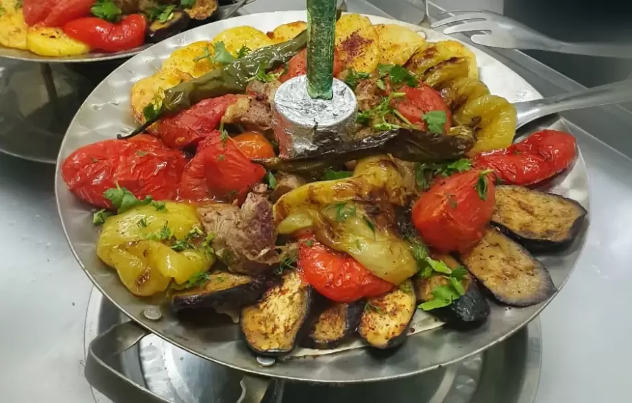 Как приготовить садж и кутабы с мясом на сковороде