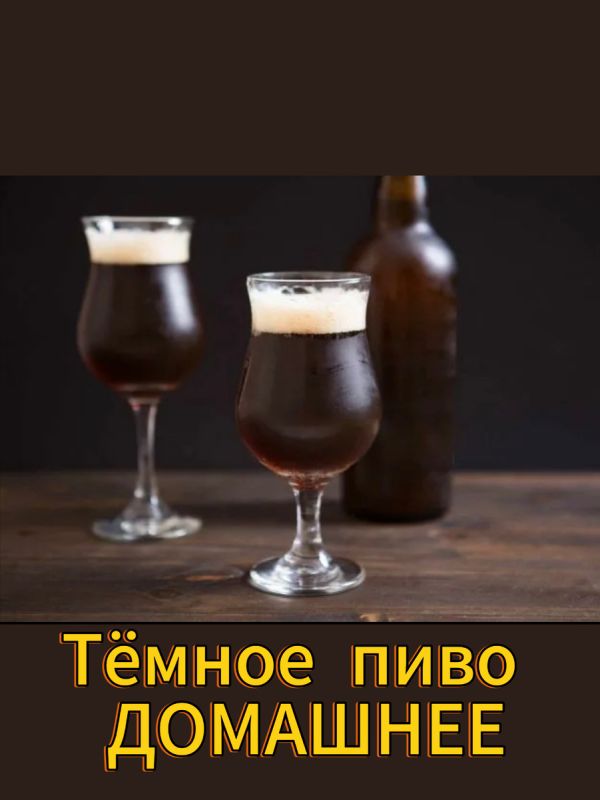 Приготовление насыщенного темного пива в домашних условиях