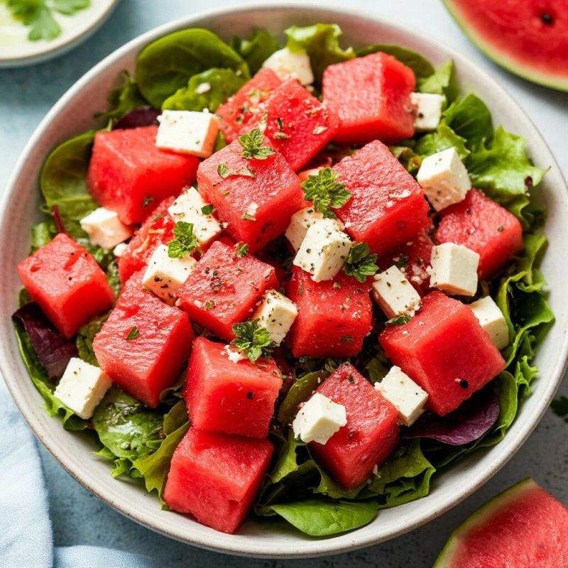 Летние салаты за 10 минут: быстро, вкусно и без плиты